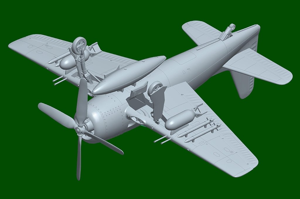 Hobby Boss 87269 F8F-2 Bearcat 1/72 – zdjęcie 7