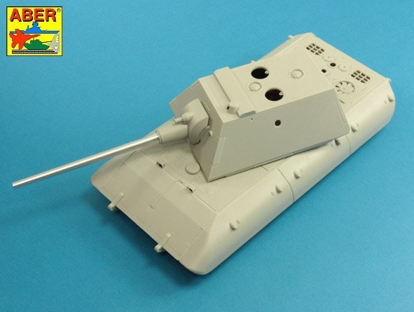 Aber 35L-262 Lufa 128mm do niemieckiego czołgu E-100 z wieżą Krupp 1/35 – Bild 6