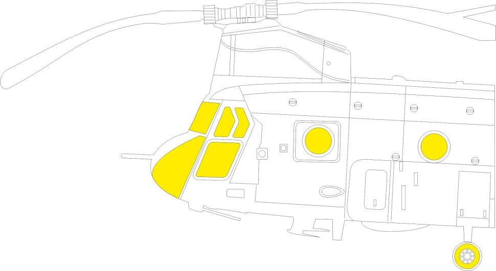 Eduard BIG72185 Chinook HC.1 detail set Airfix 1/72 – immagine 8