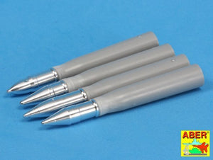 Aber 16073 Panzer IV various 7,5 cm ammo projectiles x 12 pcs. 1/16 – imagen 3