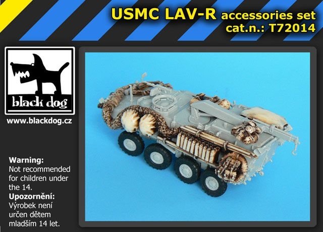 Black Dog T72014 USMC LAV -R for Trumpeter 1/72 – zdjęcie 2