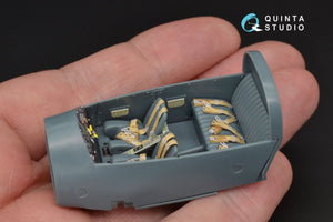 Quinta Studio QD48125 Bf108 3D-Printed &amp;amp; coloured Interior on decal paper (Eduard) 1/48 – imagen 7