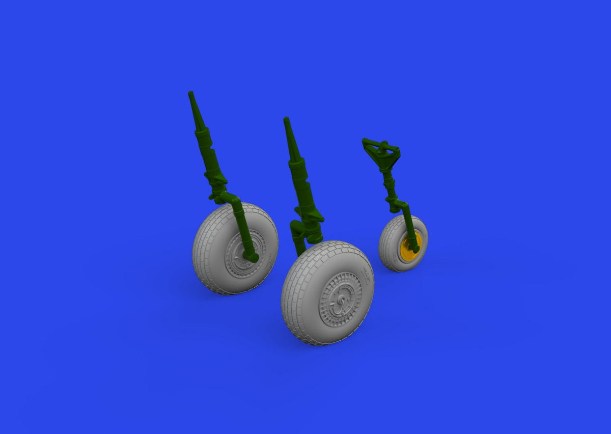 Eduard 6481011 B-26B wheels ICM 1/48 – imagen 2