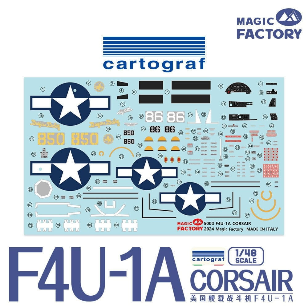 Magic Factory 5003 F4U-1A Corsair 1/48 – imagen 16