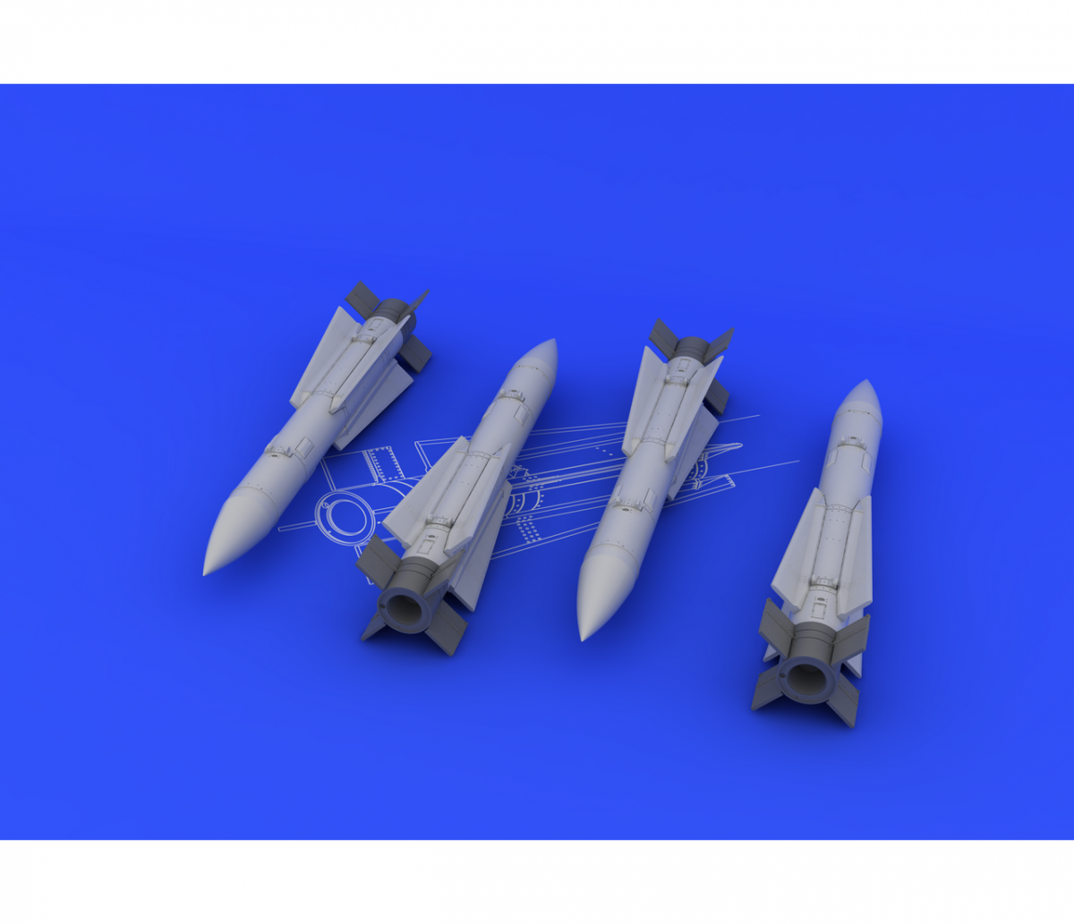 Eduard SIN64828 F-14A WEAPONS SET TAMIYA 1/48 – Bild 3