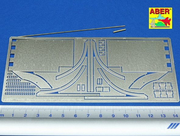 Aber 16038 Tiger II Vol.5 - Front Fenders 1/16 – imagen 2