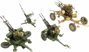 Meng Model SPS-026 Russian Light AA Gun Set ZU-23-2, ZPU-1, ZPU-2, ZPU-4 4-in-1 1/35 – imagen 2