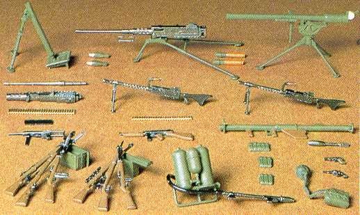 Tamiya 35121 U.S. Infantry Weapons Set 1/35 – imagen 2