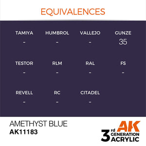 AK Interactive AK11183 Bleu Améthyste – Standard 17 ml – image 3