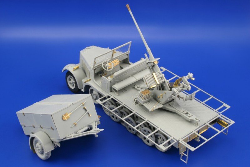 Eduard 36104 Sd. Kfz.7/2 (early) Flak 37 37mm 1/35 Trumpeter – imagen 6