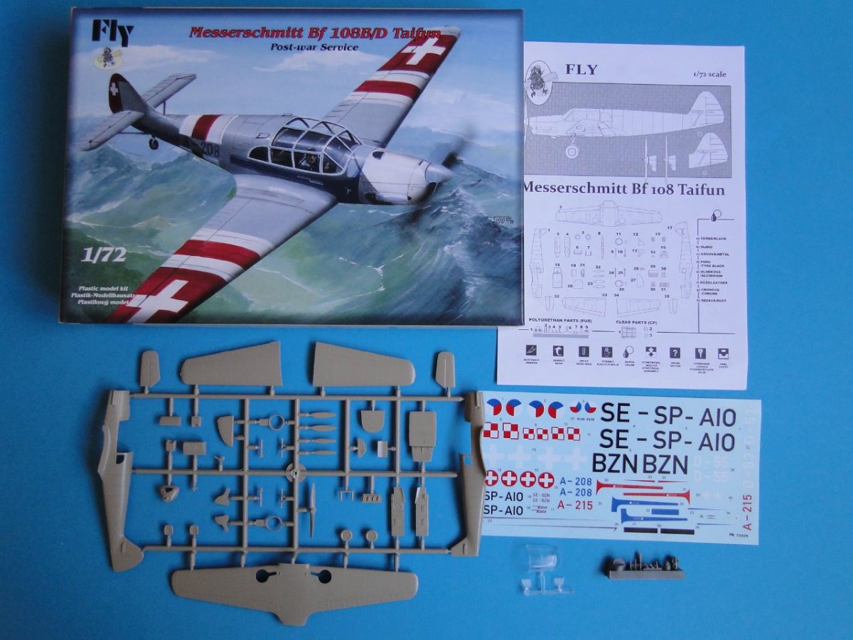 Fly 72029 Messerschmitt Bf 108B/D Taifun 1/72 – image 2