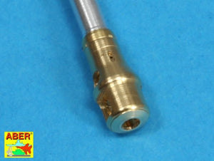 Aber 35L-036n German 7,5cmKwK42L/70 gun barrel with muzzle brake for Panther Ausf. G Late 1/35 – imagen 6