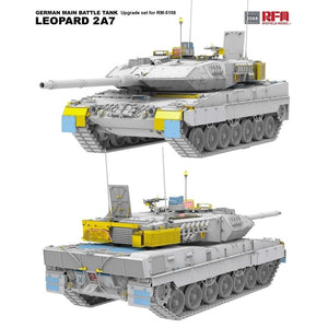 Rye Field Model 2068 Upgrade set German Main Battle Tank Leopard 2 A7 for RFM 5108 1/35 – imagen 2