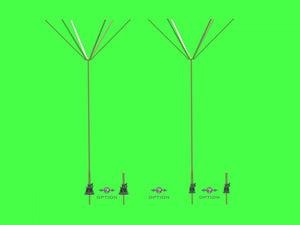 Master GM-72-020 German WWII 1,8m star antenna (for command tanks) (1pc) 1/72 – Bild 5
