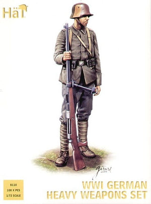 Hat 8110 German WWI Heavy Weapons Set 1/72