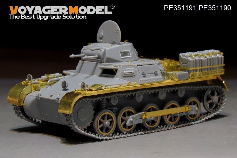 Voyager Model PE351191 WWII German Pz.Kpfw.I Ausf. B DAK version basic (For TAKOM 2145) 1/35 – imagen 5