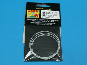 Aber TCS12 Stainless Steel Towing Cables 1,2mm, 1m long – Bild 4