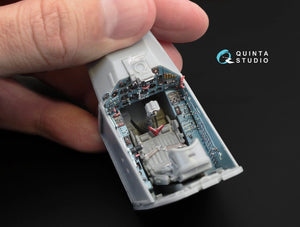 Quinta Studio QD32001 Su-25 3D-Printed &amp;amp; coloured Interior on decal paper (for Trumpeter kit) 1/32 – immagine 8