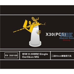 Flyhawk FH350109 WWII 20mm Single Oerlikon Machinegun 1/350 – imagen 2