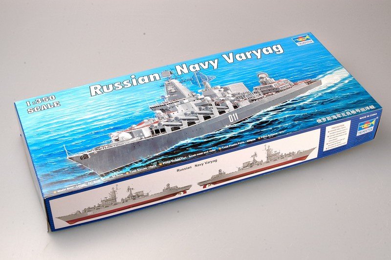 Trumpeter 04519 Russian Navy Slava class Cruiser Varyag ex-Chervona Ukrayina 1/350 – imagen 3