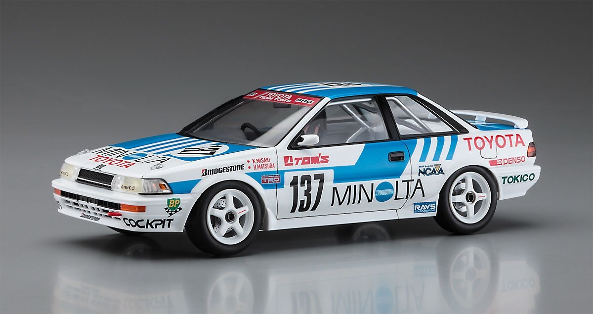 Hasegawa 20515 Minolta Corolla Levin AE92 “1988 JTC” 1/24 – imagen 2