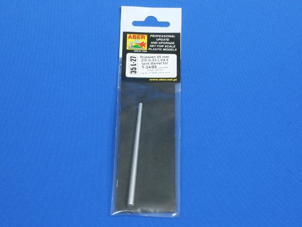 Aber 35L-027 Russian 85mm ZIS-S-53 L/54,6 tank barrel for T-34/85 (model 1944/45) 1/35 – imagen 4