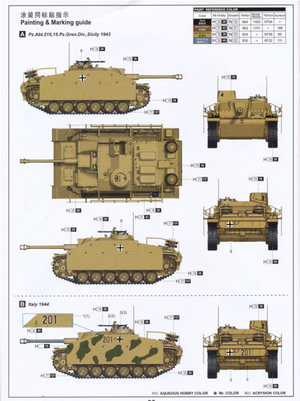 Heller 30320 STUG III AUSF. G 1/16 – Bild 5