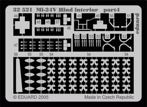 Eduard 32521 Mi-24V Hind interior 1/35 TRUMPETER – immagine 4