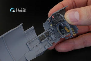 Quinta Studio QD32018 Spitfire Mk.IX 3D-Printed &amp;amp; coloured Interior on decal paper (for Tamiya kit) 1/32 – immagine 9