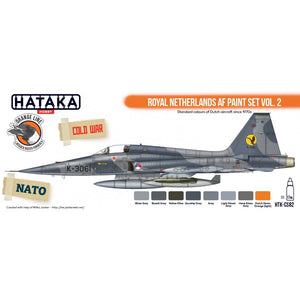 Hataka HTK-CS82 Royal Netherlands AF paint set vol. 2 (8x17ml) – imagen 2