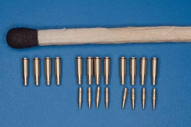 RB Model 35P34 23mm ammunition for ZU-23-2 and lot of other AA artilery 1/35 – Bild 2
