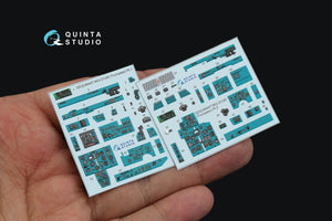 Quinta Studio QDS-48447 MiG-21UM 3D-Printed colored Interior on decal paper (Trumpeter) (Small version) 1/48 – image 3