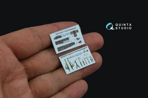 Quinta Studio QD72105 F-104J 3D-Printed &amp;amp; coloured Interior on decal paper (Hasegawa) 1/72 – Bild 5