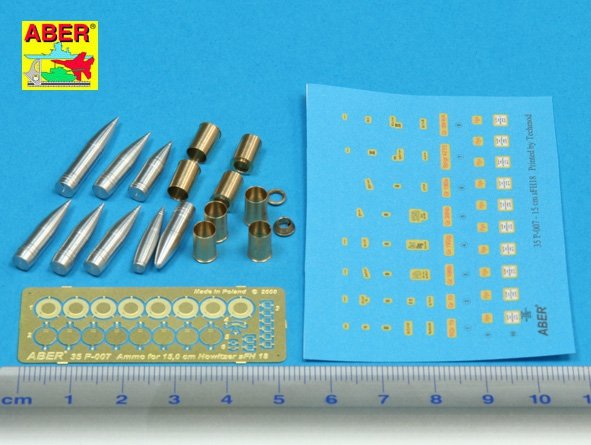 Aber 35P-07 German ammunition for sFH 18 and Hummel – immagine 2