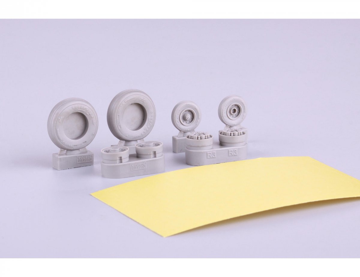 Eduard 648304 F-14A wheels early TAMIYA 1/48 – imagen 5