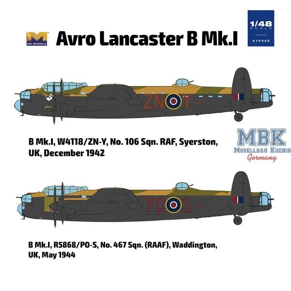 Maquette HK Models 01F005 Avro Lancaster B Mk.I 1/48 – image 10