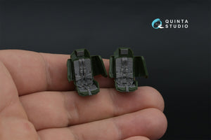 Quinta Studio QD48572 AH-64A 3D-Printed &amp;amp; coloured Interior on decal paper (Academy/Modelist) 1/48 – imagen 10