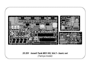 Aber 35251 Israeli Tank M51HV I Sherman – vol.1basic set 1/35 – immagine 6