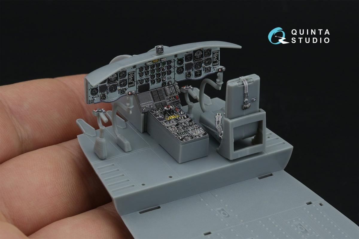 Quinta Studio QD48464 CH-47A 3D-Printed coloured Interior on decal paper (HobbyBoss) 1/48 – imagen 11