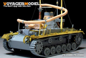 Voyager Model PE35989 WWII German Pz.KPfw.III (T)Ausf.F &amp;quot;Operation Seelowe&amp;quot; Basic For DRAGON 6877/6717 1/35 – imagen 12