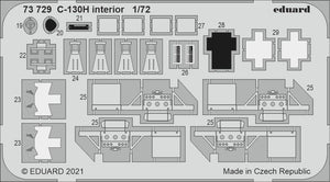 Eduard 73729 C-130H interior for Zvezda 1/72 – immagine 2