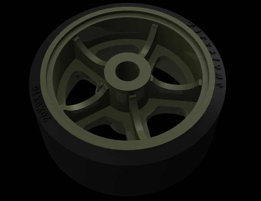 Panzer Art RE35-631 M4 “Sherman” Road wheels Pattern No1 1/35 – Bild 2