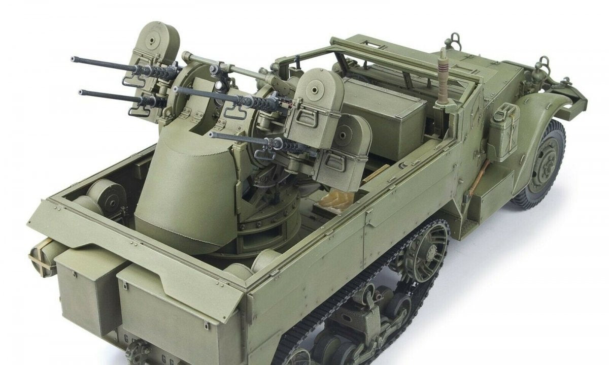 AFV Club 35203 M16 MGMC Meat Chopper Self-propelled anti aircraft gun 1/35 – image 3