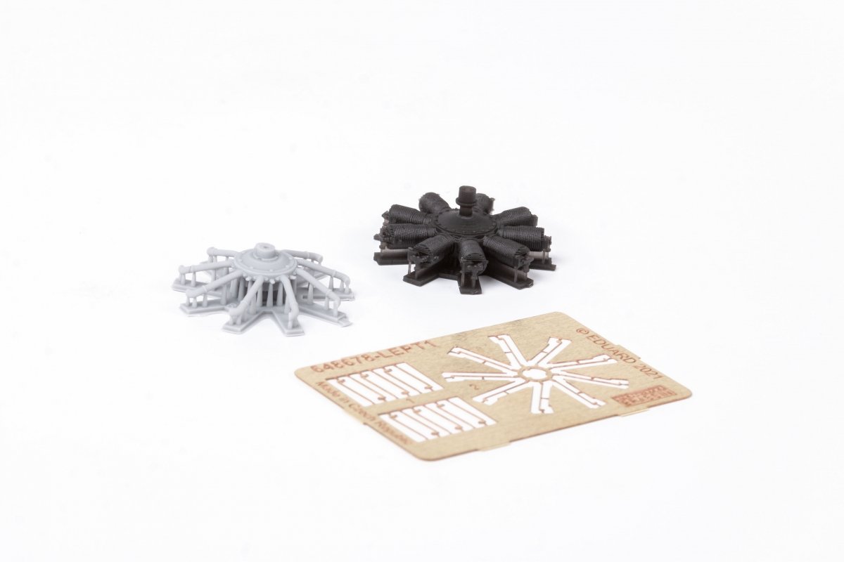 Eduard 648678 Sopwith Camel Le Rhone engine PRINT EDUARD 1/48 – Bild 5