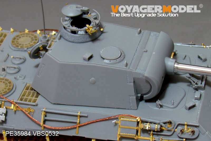 Voyager Model PE35984 WWII German Panther A Tank Early version Basic For TAKOM 2097 1/35 – immagine 7