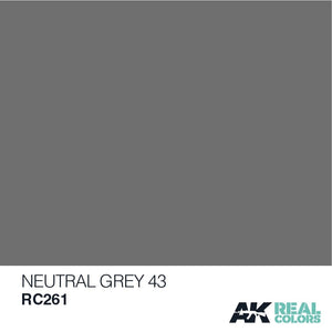 AK Interactive RC261 NEUTRAL GREY 43 10ML – immagine 2