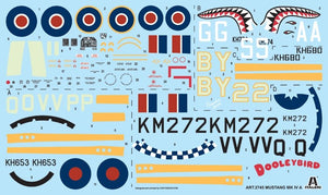 Italeri 2745 Mustang Mk.IV 1/48 – zdjęcie 2