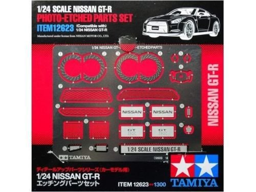 Tamiya 12623 Nissan GT-R Kit de pièces photo-découpées 1/24