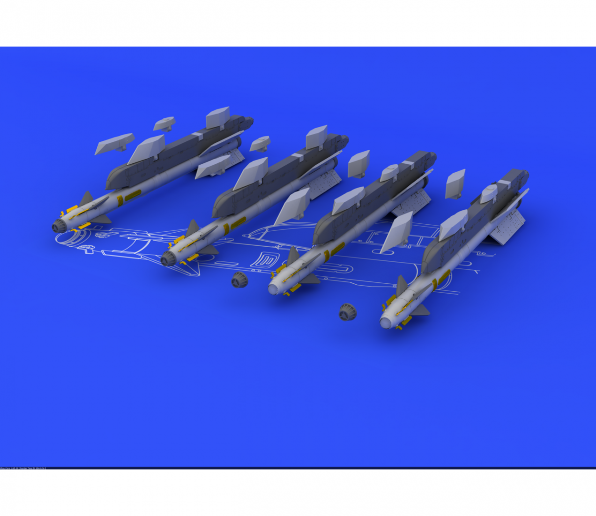 Eduard SIN64813 RUSSIAN MODERN AIRCRAFT MISSILES 1/48 – Bild 2