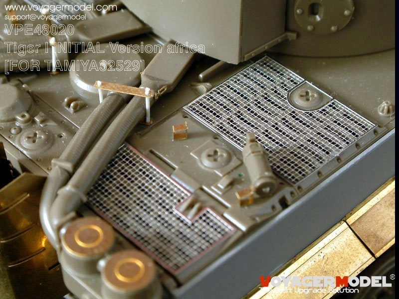 Voyager Model VPE48020 Tiger I INITIAL Version africa troop 1/48 – imagen 5